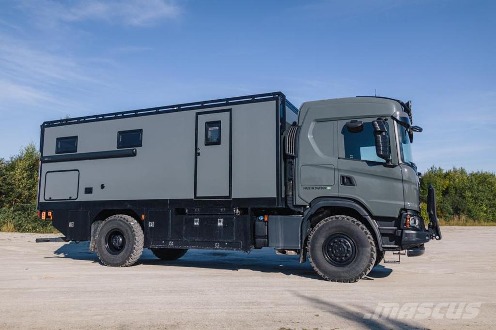 Scania G 410 XT 4x4 FULLY EQUIPPED EXPEDITION TRUCK 모터홈 및 카라반