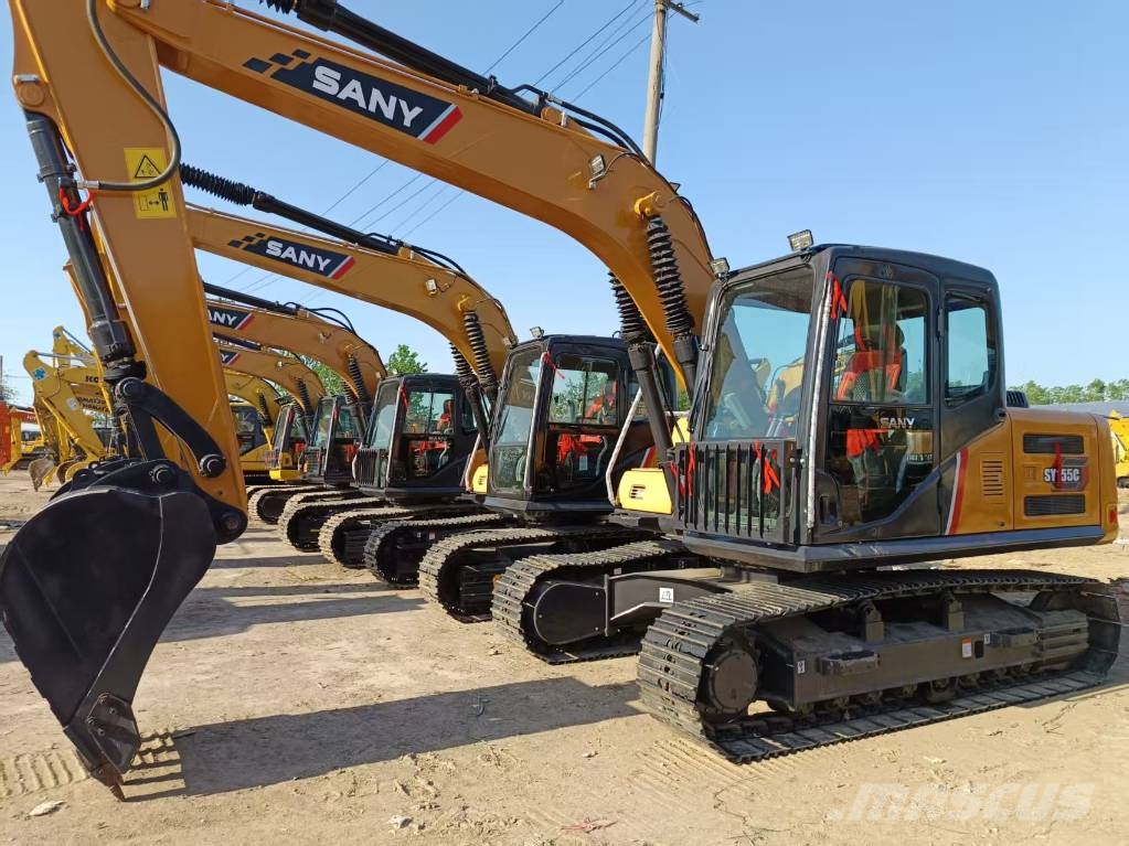 Sany SY 155 C حفارات زحافة