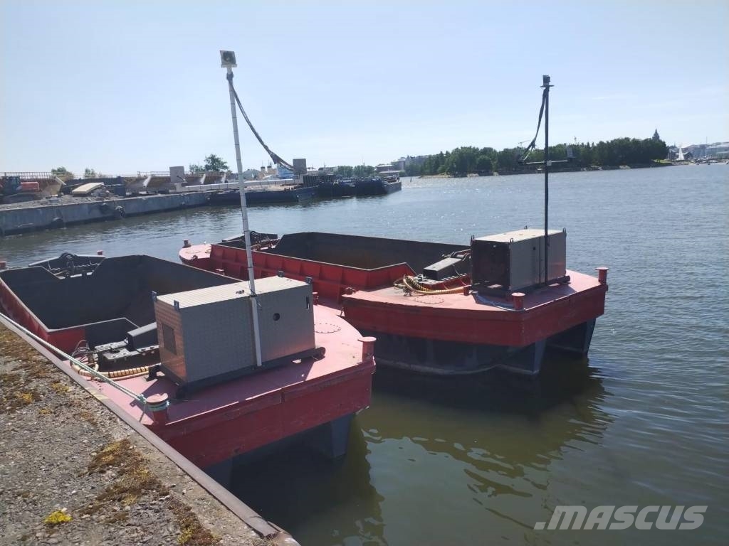  Used Slip Hopper barges 60-200m3 Work boats / barges