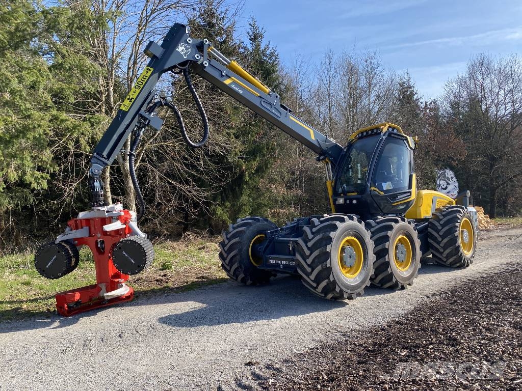 Eco Log 590G mit Logmax 7000C - Neumaschine حصادات
