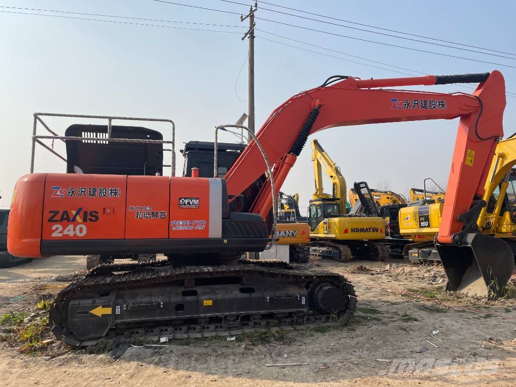 Hitachi Zaxis 240 LC حفارات زحافة