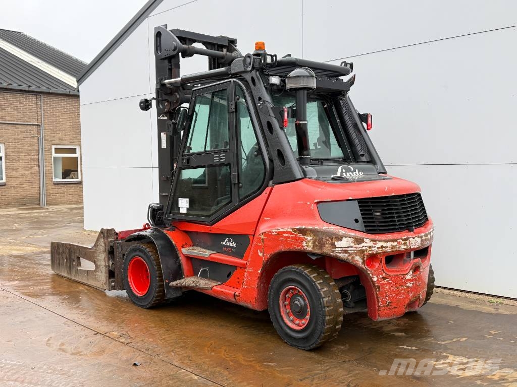 Linde H70D - Side Shift / Fork Positioners / Duplex 디젤 지게차