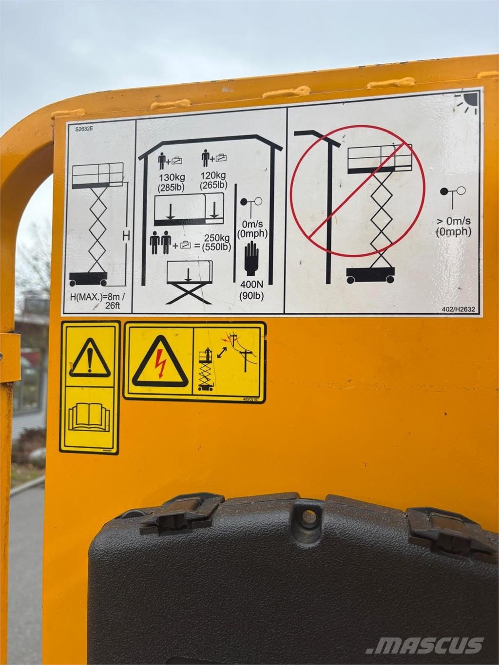JCB S2632E Saxliftar