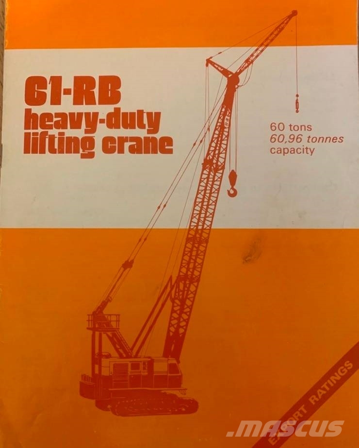 Ruston Bucyrus RB61 HD 履帶式起重機