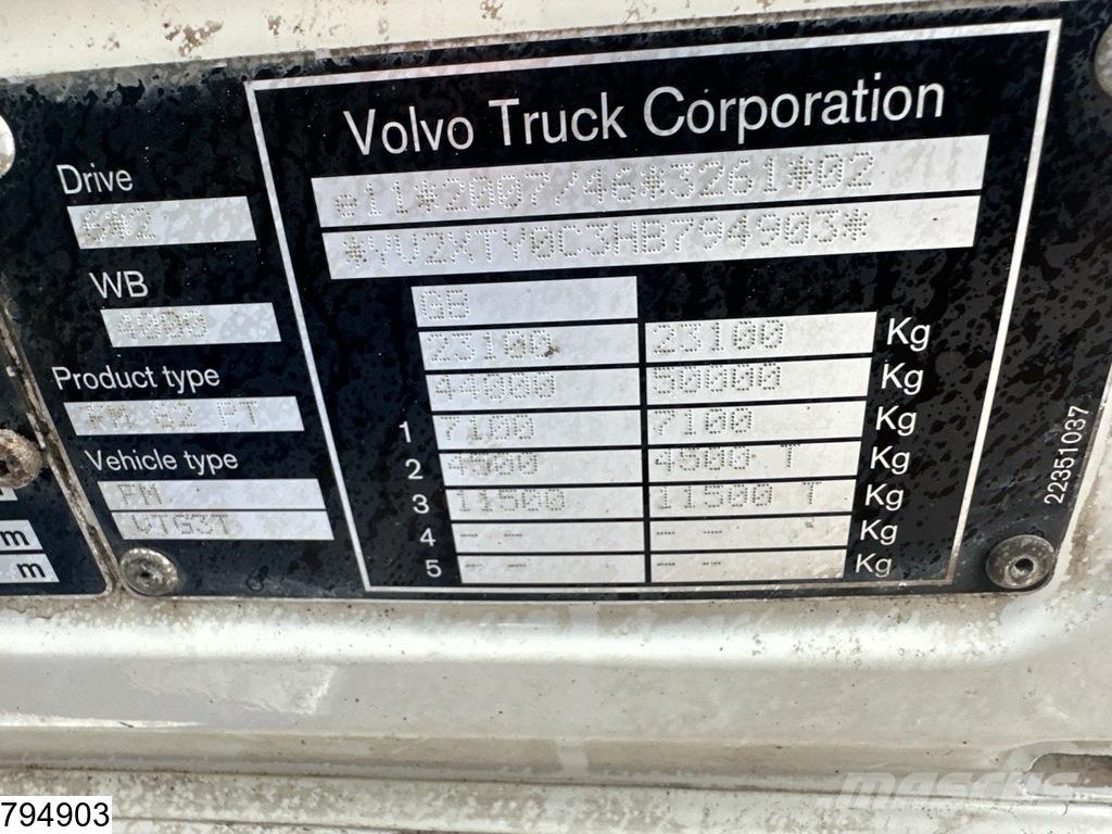 Volvo FM 460 EURO 6, 6x2, PTO, RHD Sadulveokid