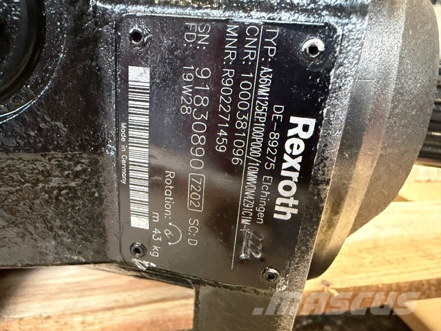 Rexroth A36VM125 HYDRAULIC DRIVE MOTOR Hydraulika