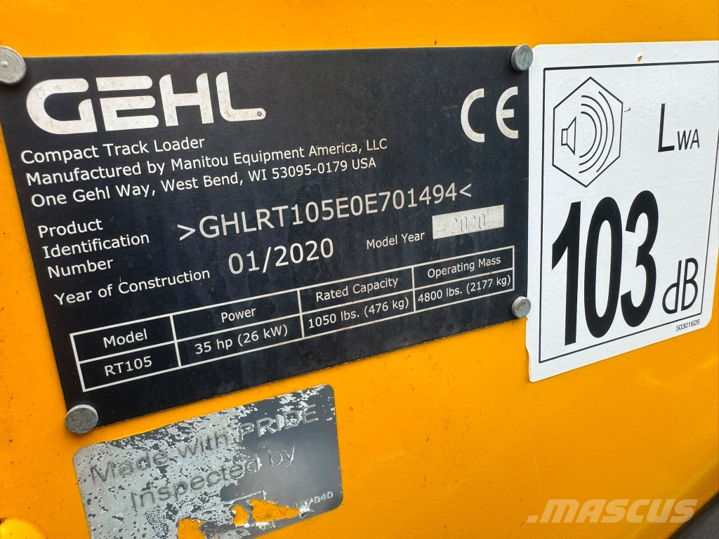 Gehl RT 105 Schrankladers