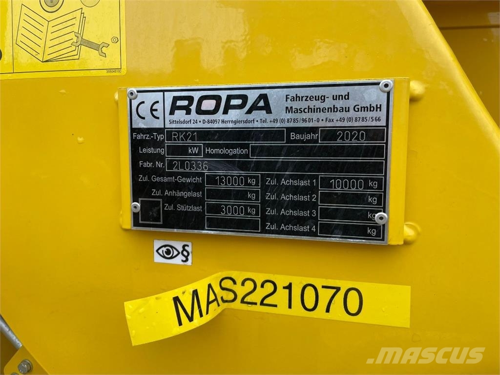 Ropa Keiler 2 球根收穫機