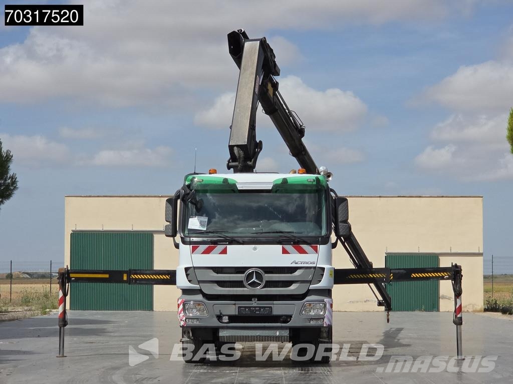 Mercedes-Benz Actros 2644 6X4 Grua HIAB 244 EP-5 HIDUO Suspensió Kamioni sa otvorenim sandukom