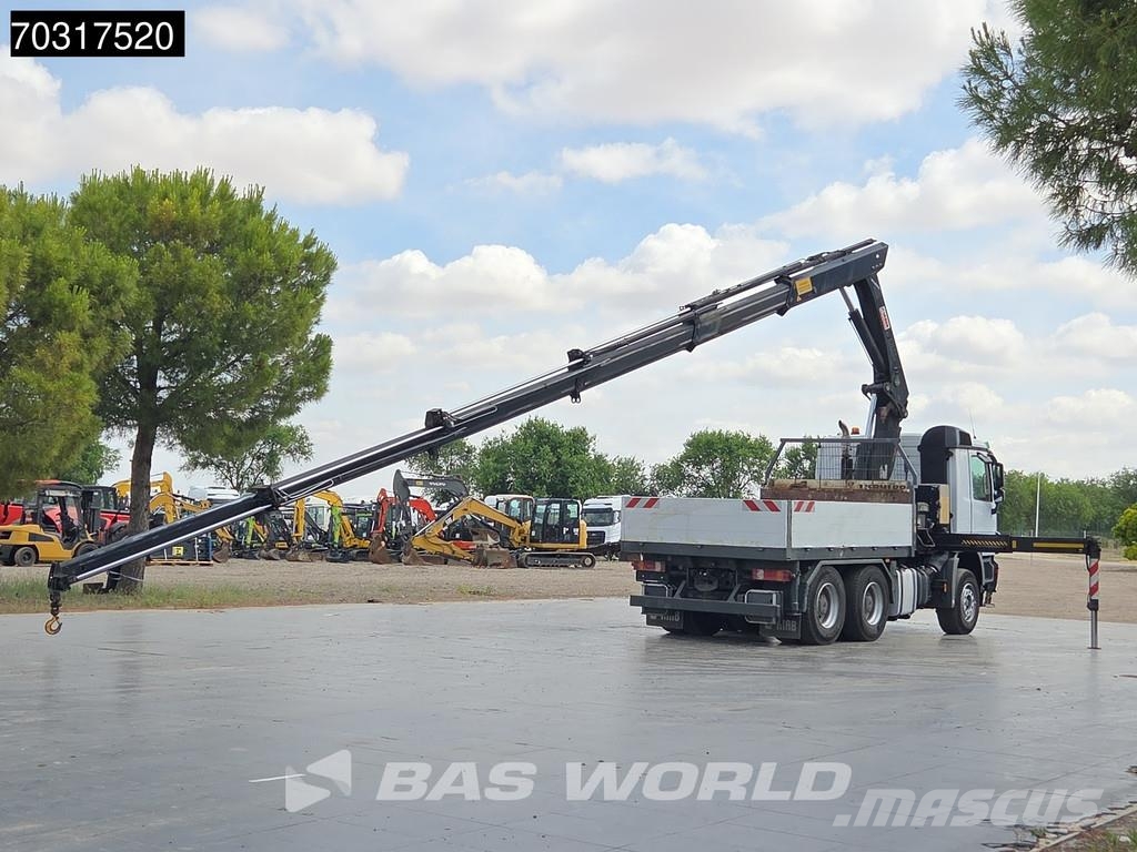 Mercedes-Benz Actros 2644 6X4 Grua HIAB 244 EP-5 HIDUO Suspensió Camiones plataforma