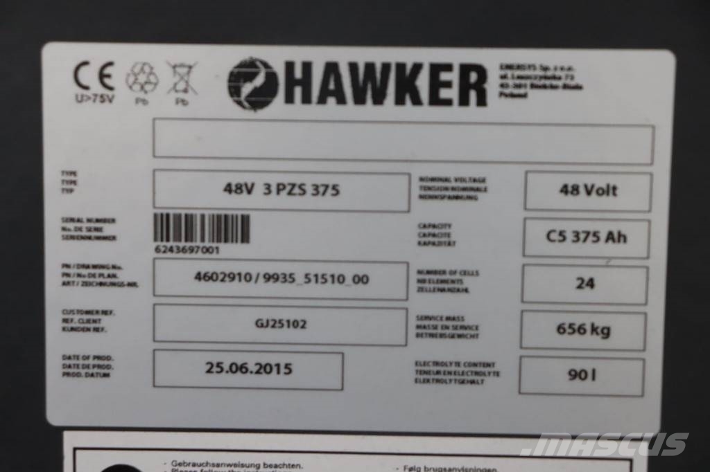 UniCarriers AS1N1L15H Elektrische heftrucks