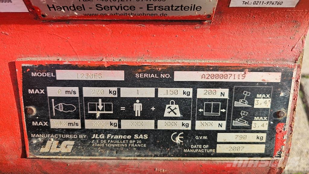 JLG 1230 ES Ollós emelők