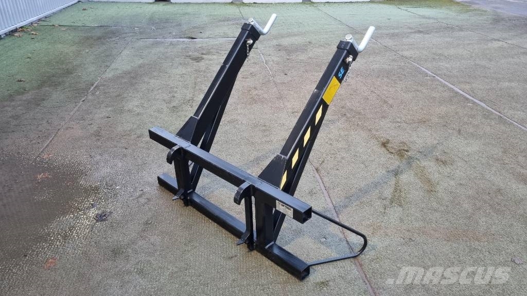 SE Equipment / SMS,Trima / Storsäckslyft, Gaffelställ, Planerin Cits traktoru papildaprīkojums