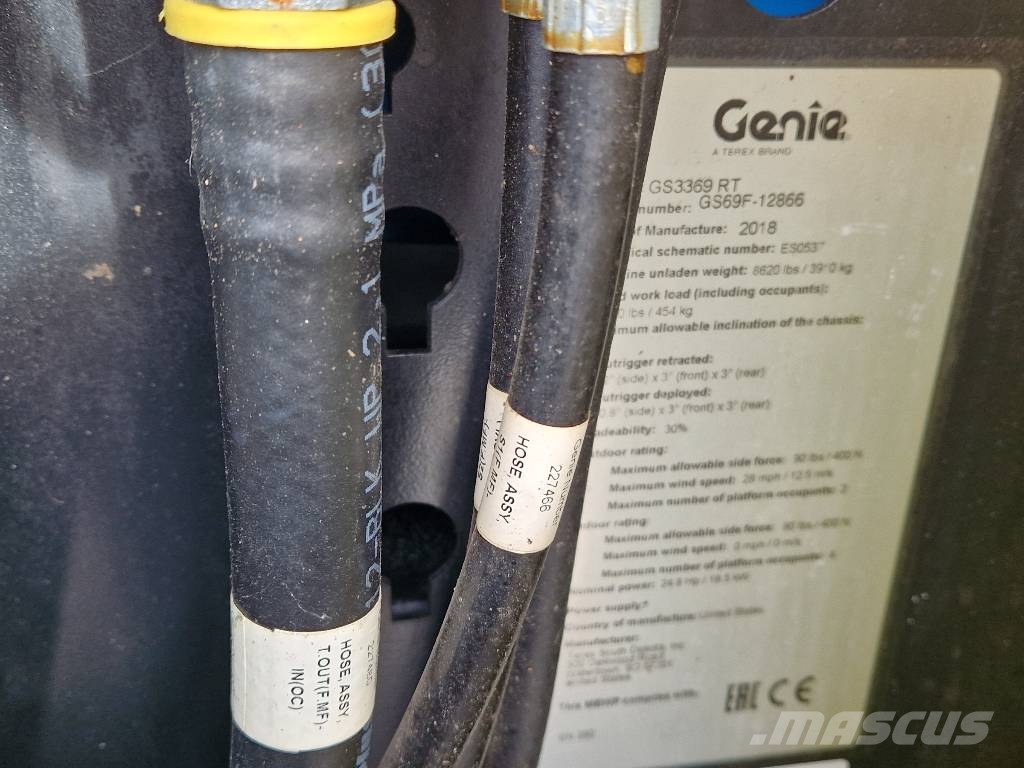 Genie GS 3369 R447 Žirkliniai keltuvai