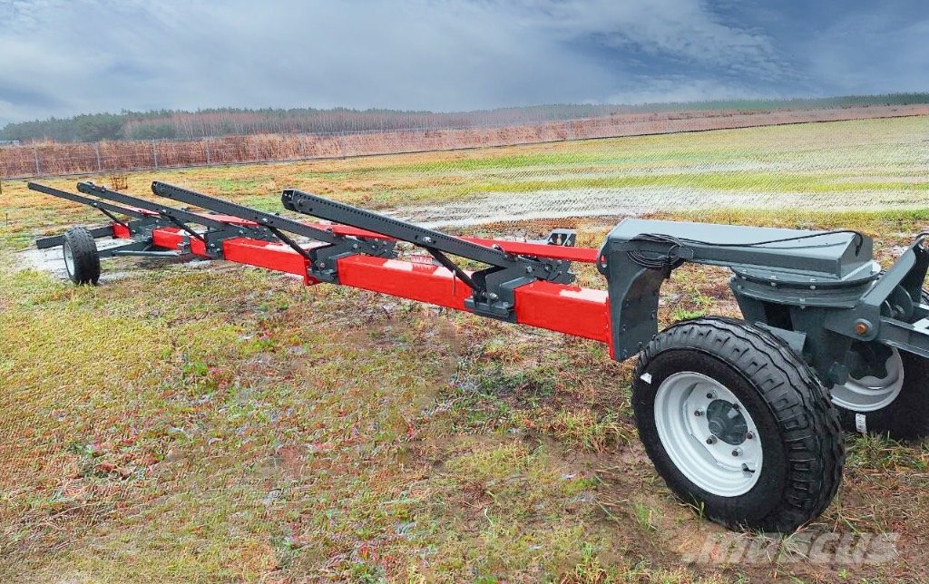 Kobzarenko Wózek do hedera dwuosiowy trzyosiowy transportowy Accesorios para cosechadoras combinadas