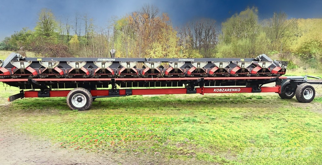 Kobzarenko Wózek do hedera dwuosiowy trzyosiowy transportowy Accesorios para cosechadoras combinadas
