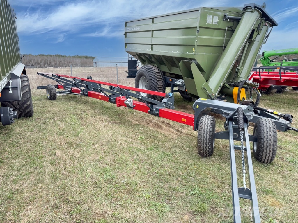 Kobzarenko Wózek do hedera dwuosiowy trzyosiowy transportowy Accesorios para cosechadoras combinadas