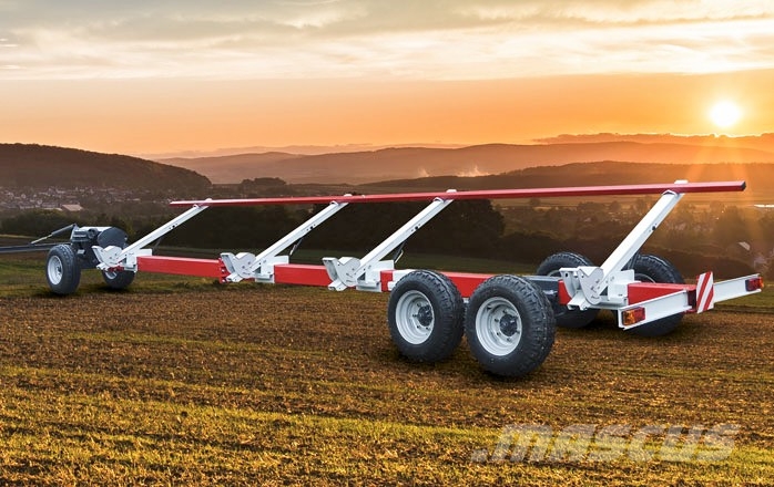 Kobzarenko Wózek do hedera dwuosiowy trzyosiowy transportowy Accesorios para cosechadoras combinadas