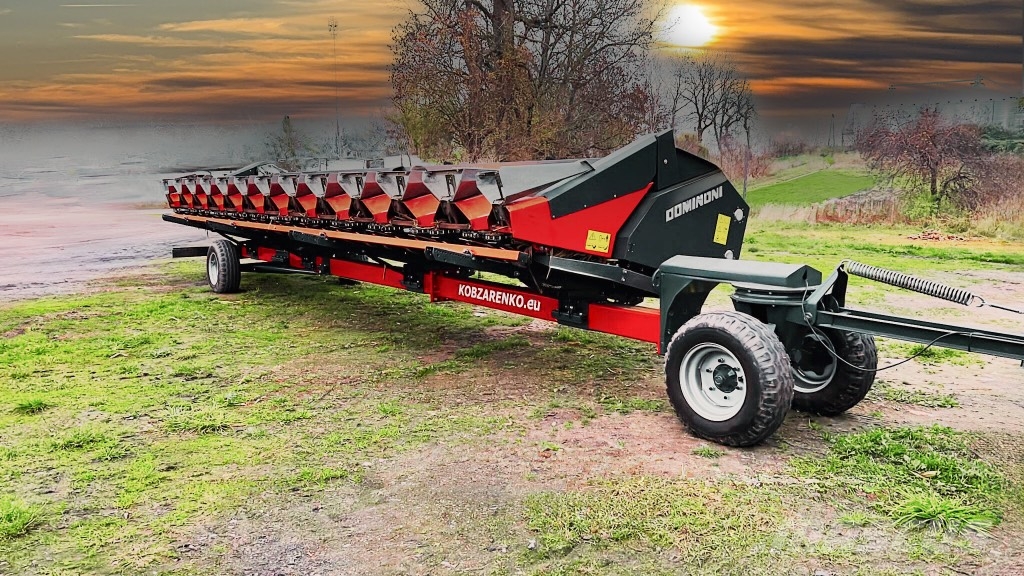 Kobzarenko Wózek do hedera dwuosiowy trzyosiowy transportowy Accesorios para cosechadoras combinadas