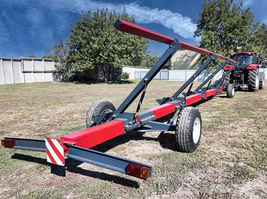 Kobzarenko Wózek do hedera dwuosiowy trzyosiowy transportowy Accesorios para cosechadoras combinadas