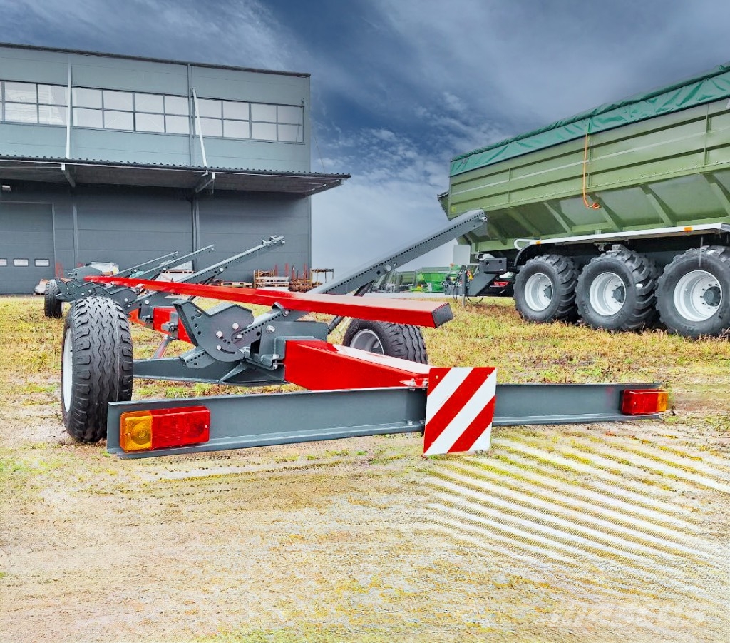 Kobzarenko Wózek do hedera dwuosiowy trzyosiowy transportowy Accesorios para cosechadoras combinadas
