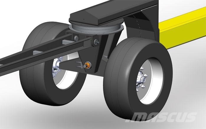 Kobzarenko Wózek do hedera dwuosiowy trzyosiowy transportowy Accesorios para cosechadoras combinadas