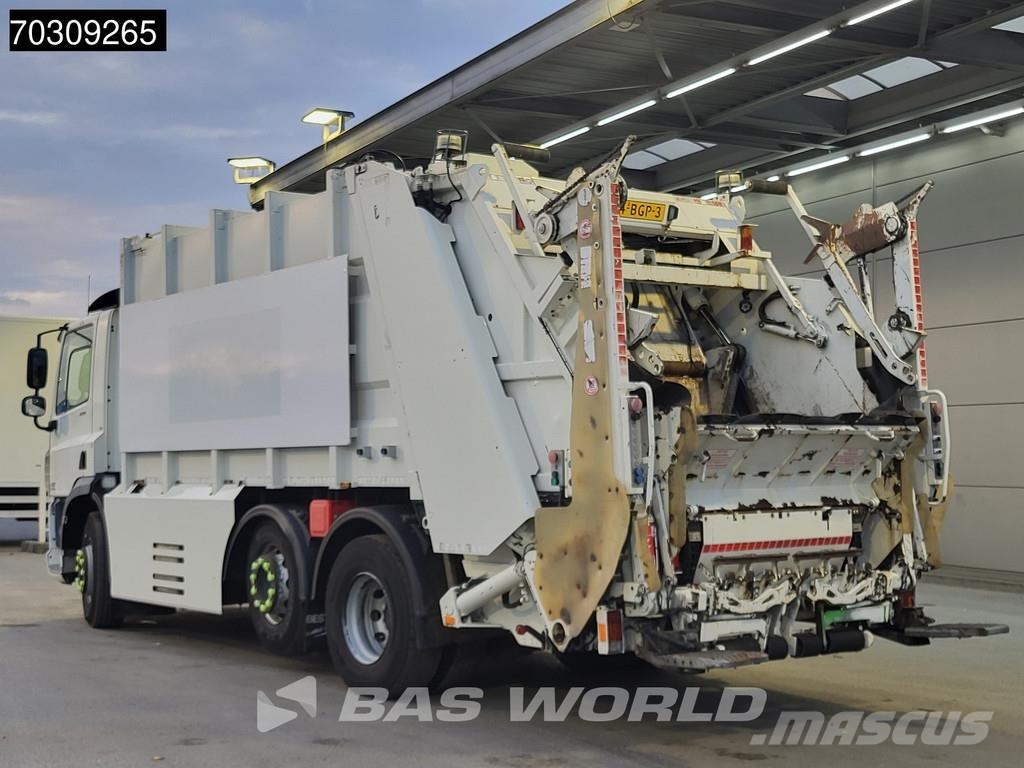 DAF CF 290 6X2 NL-Truck 20m3 Haller MEDIUM XL Steering شاحنات المخلفات