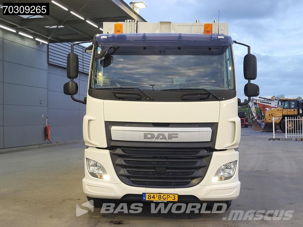DAF CF 290 6X2 NL-Truck 20m3 Haller MEDIUM XL Steering شاحنات المخلفات
