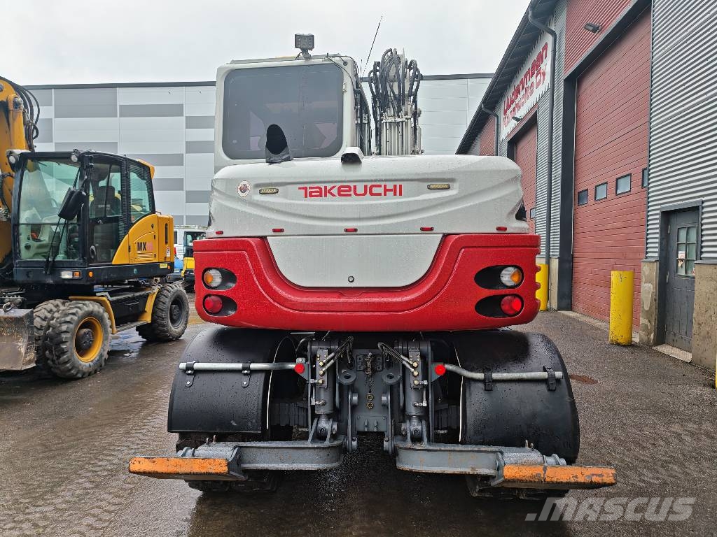 Takeuchi TB 295 W Bagri na kolesih