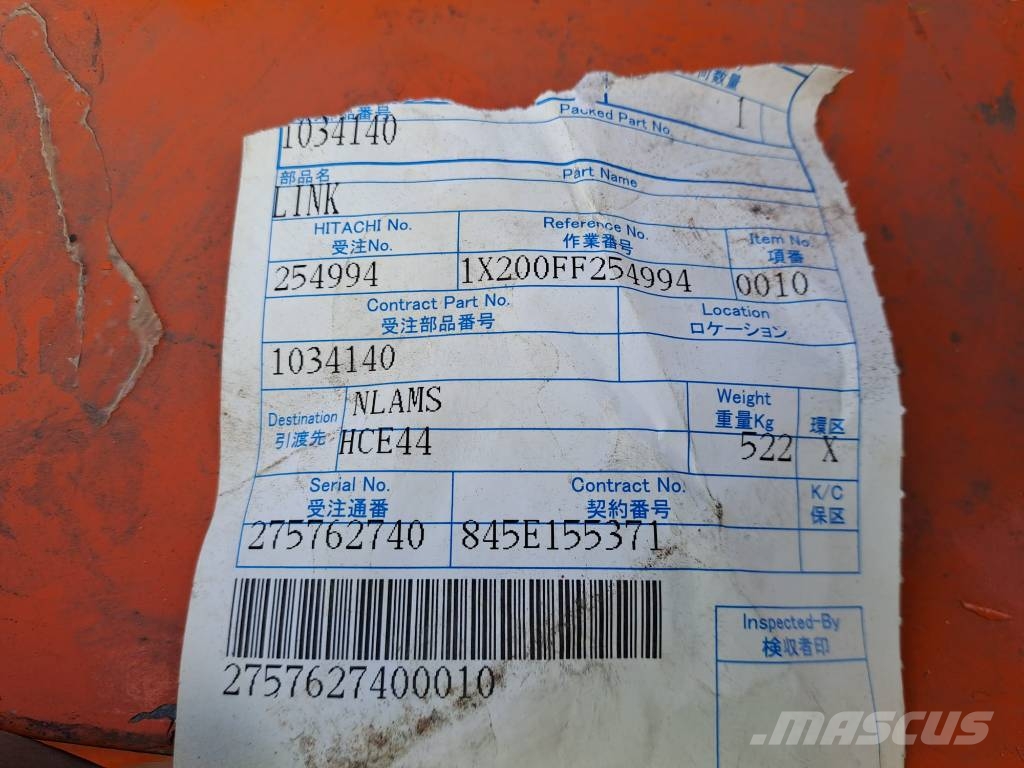Hitachi H-Link Assy EX1200-6 E1200-5 Booms and arms