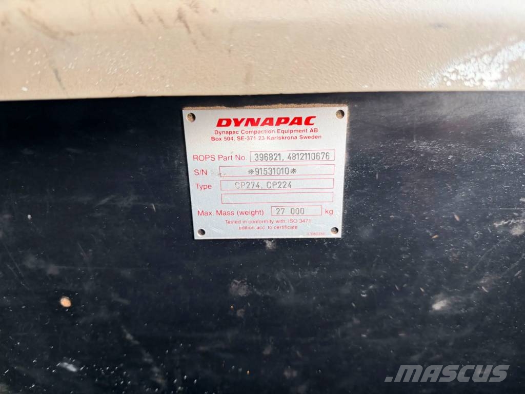Dynapac CP224W Gummiradwalzen