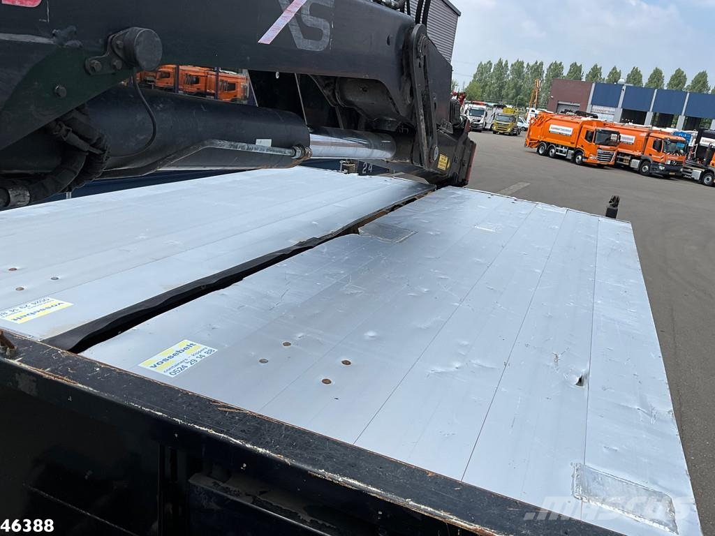 DAF FAN 75 CF 250 Hiab 14 Tonmeter laadkraan Camiones bañeras basculantes o volquetes