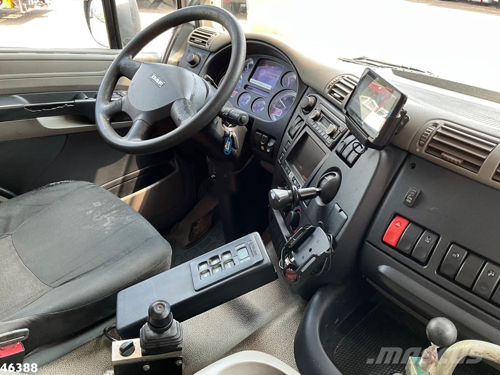 DAF FAN 75 CF 250 Hiab 14 Tonmeter laadkraan Camiones bañeras basculantes o volquetes