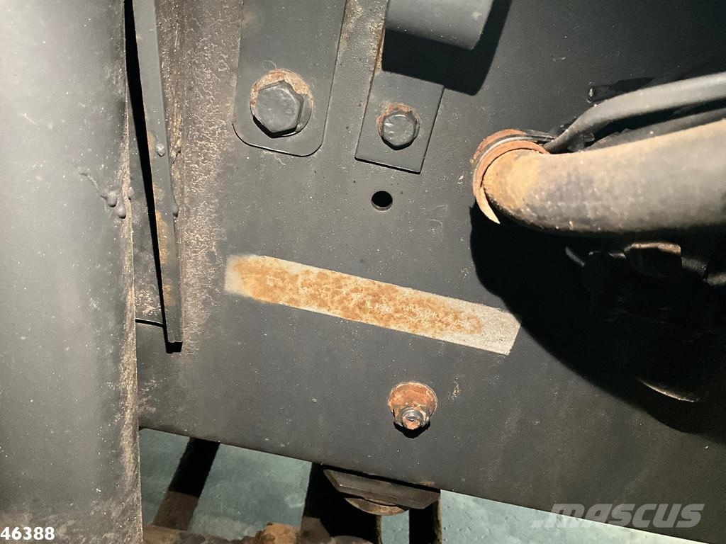 DAF FAN 75 CF 250 Hiab 14 Tonmeter laadkraan Camiones bañeras basculantes o volquetes