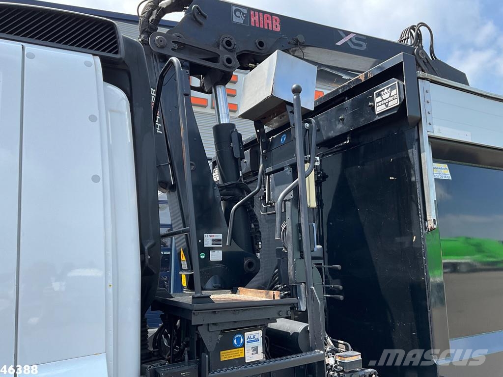DAF FAN 75 CF 250 Hiab 14 Tonmeter laadkraan Camiones bañeras basculantes o volquetes