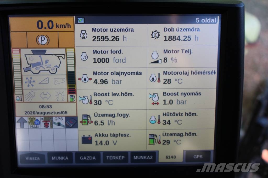 Case IH 6140 Axial-Flow Mähdrescher