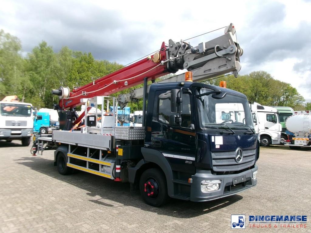 Mercedes-Benz Atego 816 4x2 Bocker AK 32/1500 SPS crane Mobiilinosturit