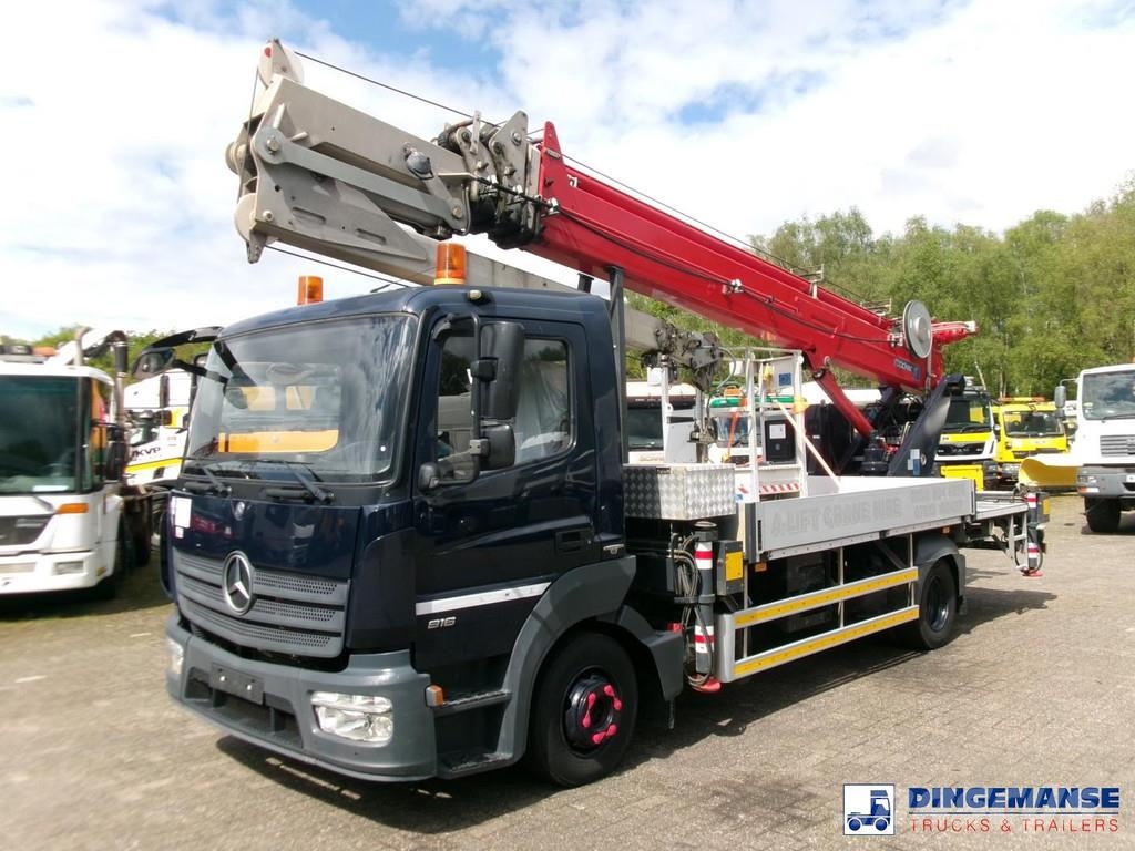 Mercedes-Benz Atego 816 4x2 Bocker AK 32/1500 SPS crane Mobiilinosturit