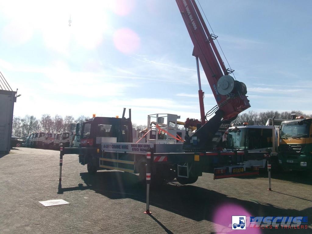 Mercedes-Benz Atego 816 4x2 Bocker AK 32/1500 SPS crane Mobiilinosturit