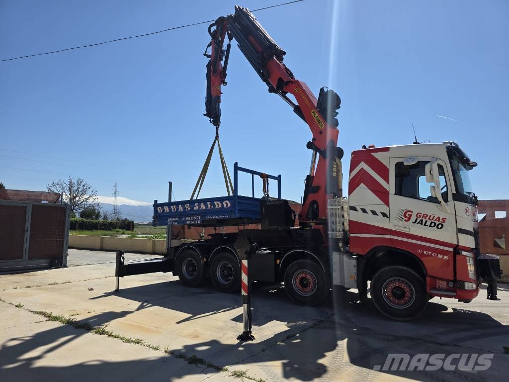 Volvo FH540 camión caja abierta Rabljeni žerjavi za vsak teren