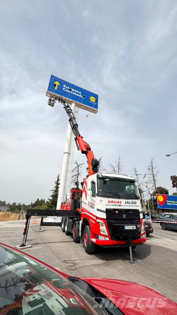 Volvo FH540 camión caja abierta Rabljeni žerjavi za vsak teren