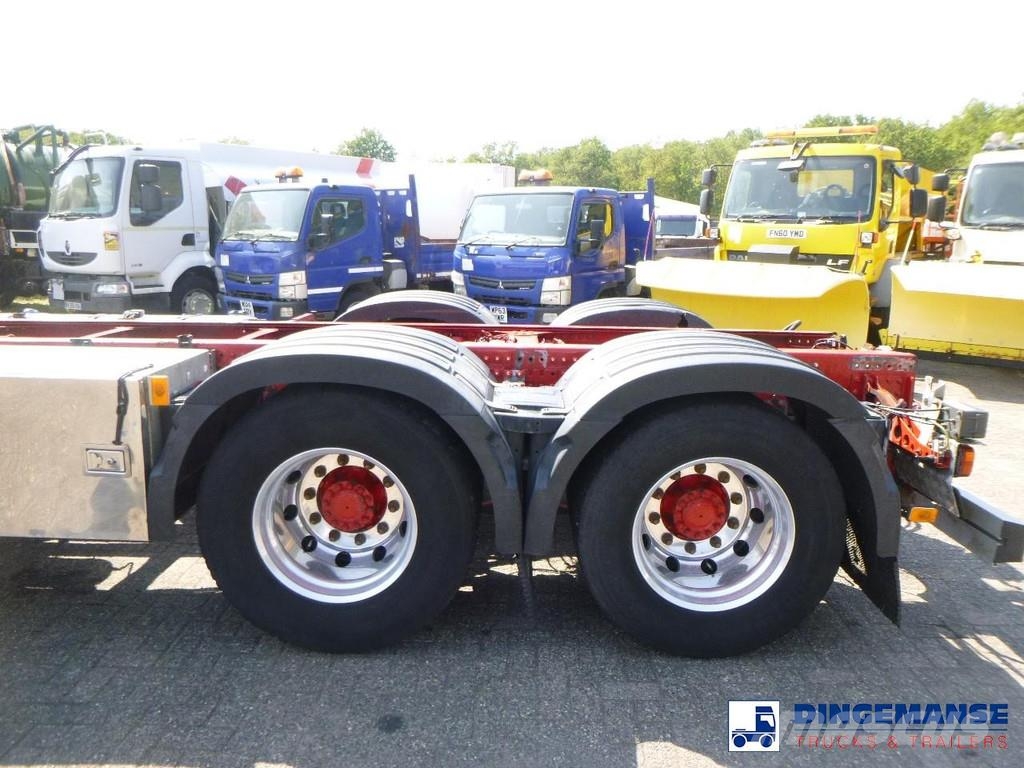 Volvo FM16 600 6x4 Euro 5 chassis + Retarder 平板车
