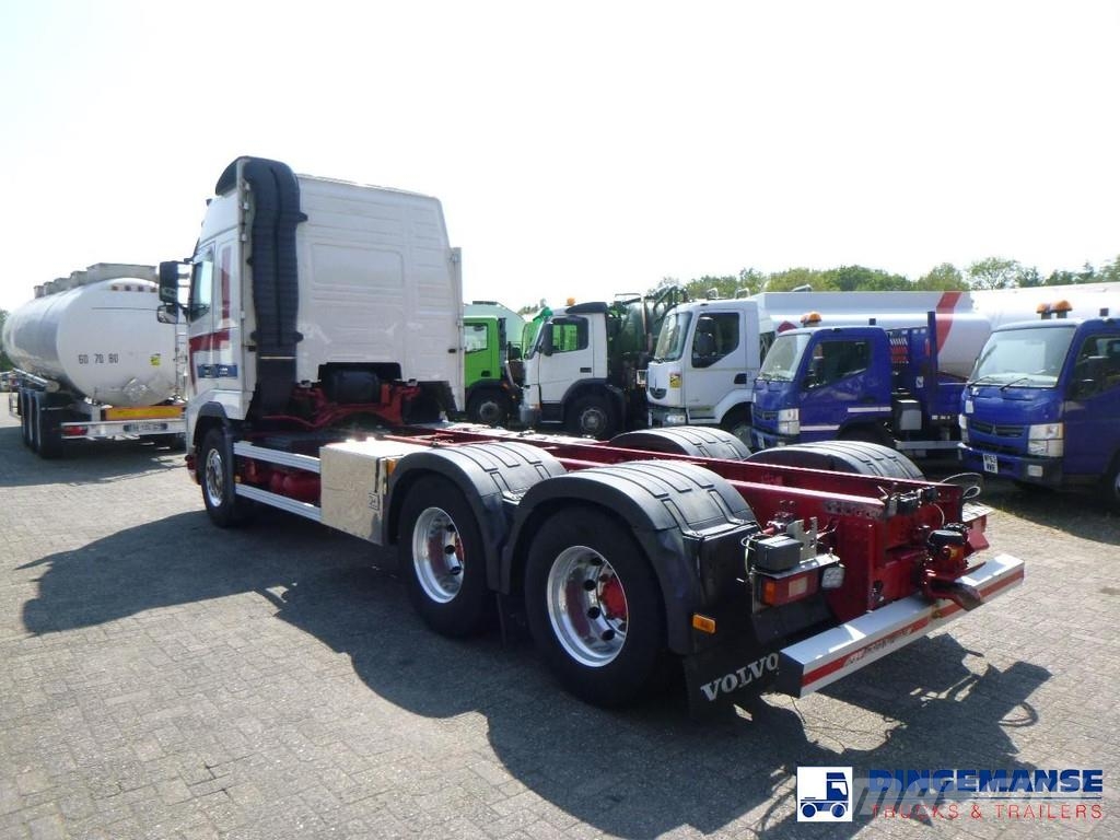 Volvo FM16 600 6x4 Euro 5 chassis + Retarder 平板车