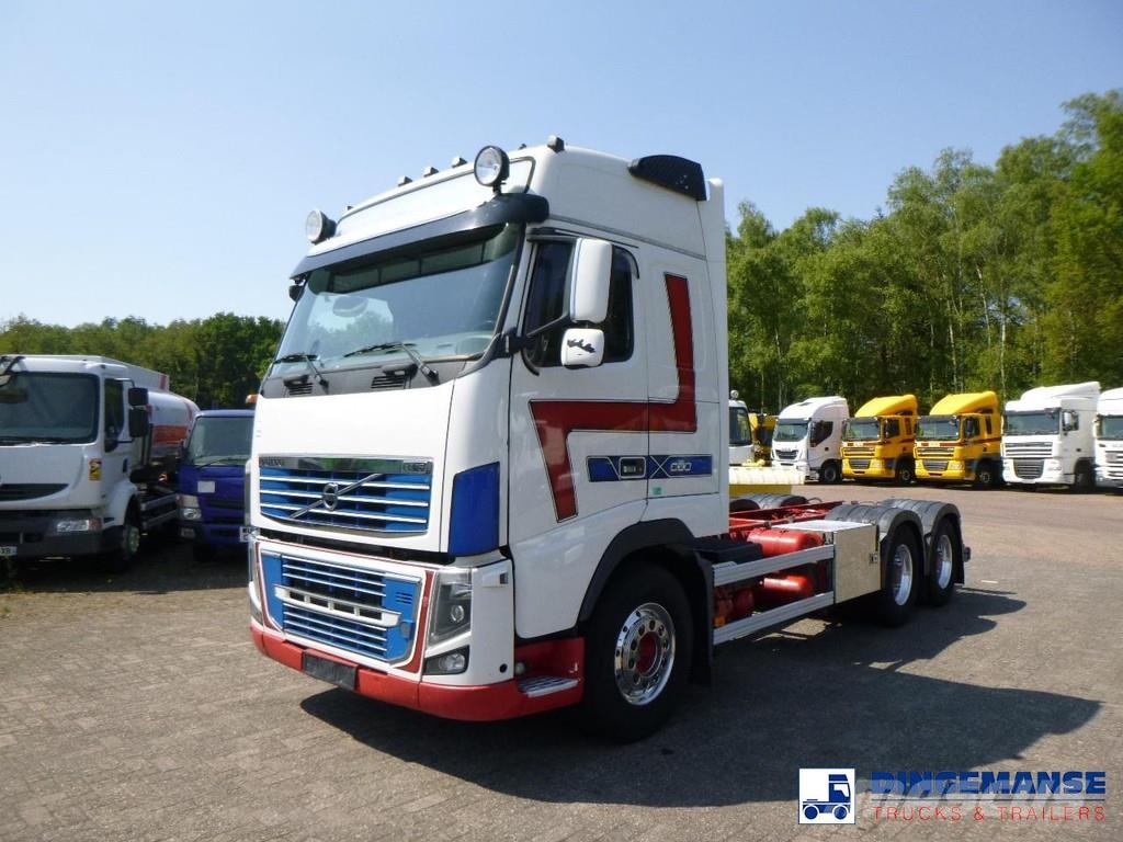 Volvo FM16 600 6x4 Euro 5 chassis + Retarder 平板车