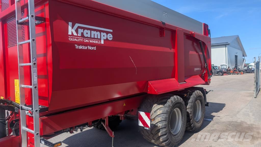 Krampe 540C Volymvagn 23,7kubik Getreideanhänger