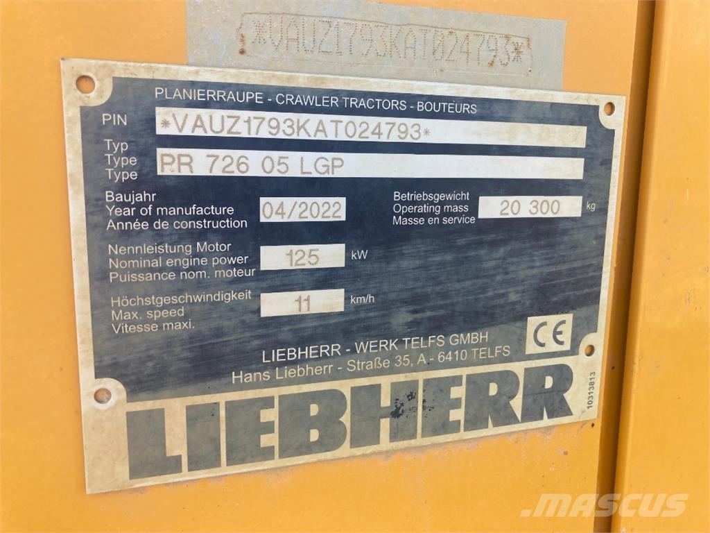 Liebherr PR726 LGP Agricoltura - Altro