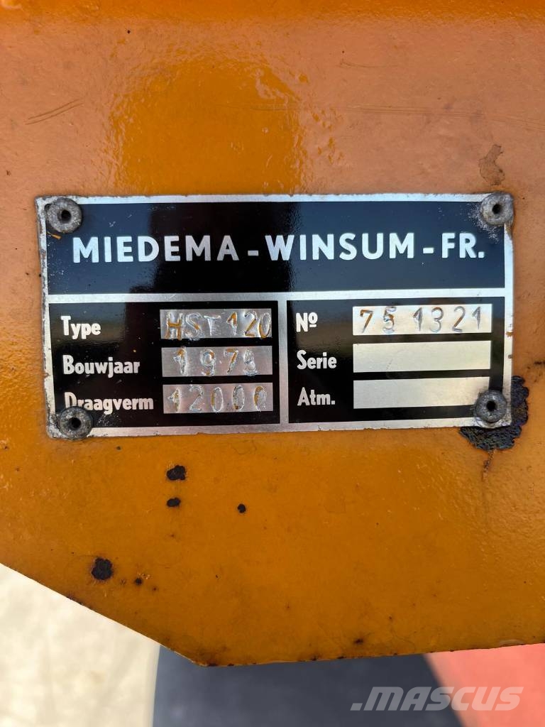 Miedema HST 120 kipper Sklápěcí přívěs