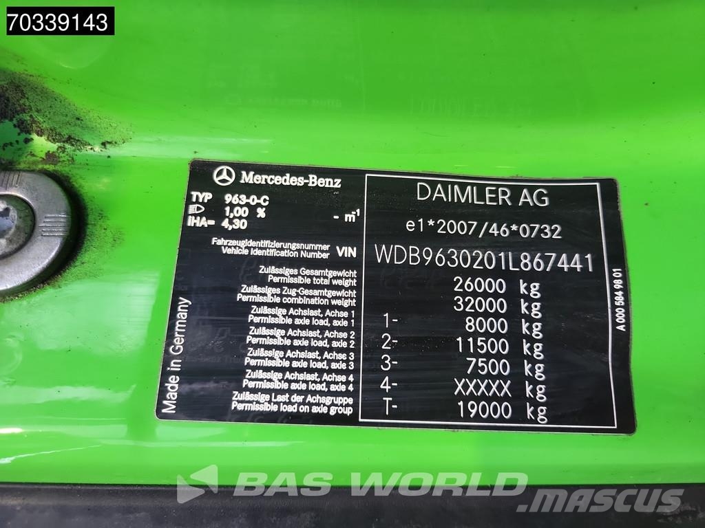 Mercedes-Benz Antos 2532 Antos 6X2 Geesink Norba MF300 v 21H25 S Müllwagen