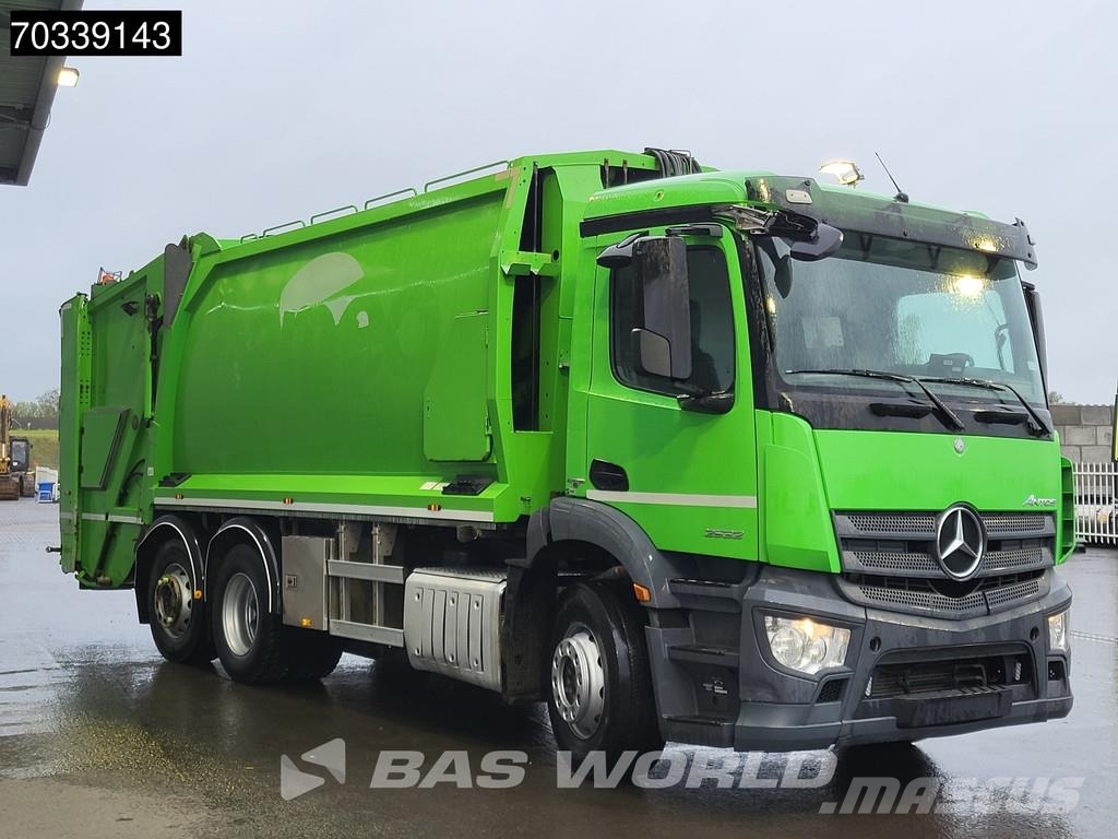 Mercedes-Benz Antos 2532 Antos 6X2 Geesink Norba MF300 v 21H25 S Müllwagen