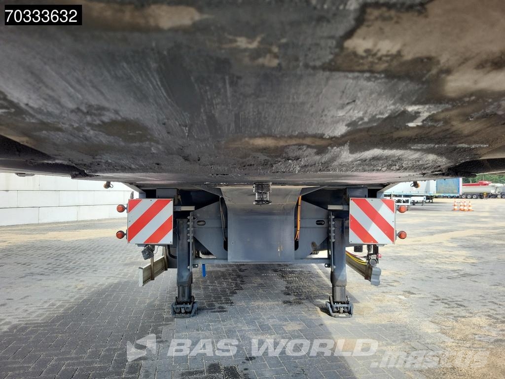 Kässbohrer LB3E MOT 05/27 Steering +Liftaxle Ramps Žemo iškrovimo puspriekabės